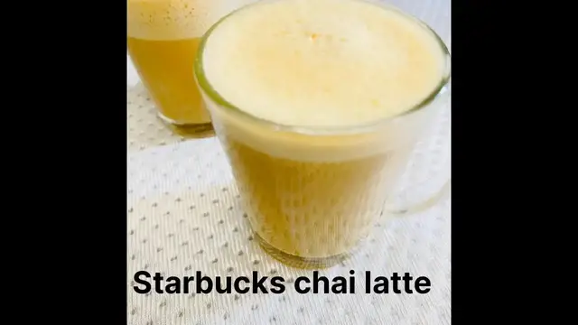 'Video thumbnail for The secret INGREDIENT behind chai latte like Starbucks #chailatte #chai #youtubeshorts #shorts'