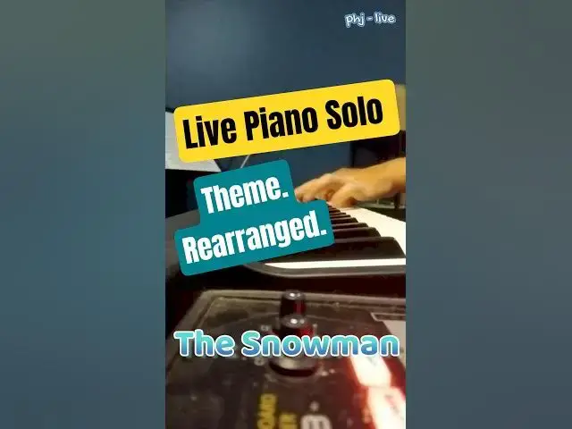 Video thumbnail for Snowman Main Theme | Amazing LIVE Piano Performance