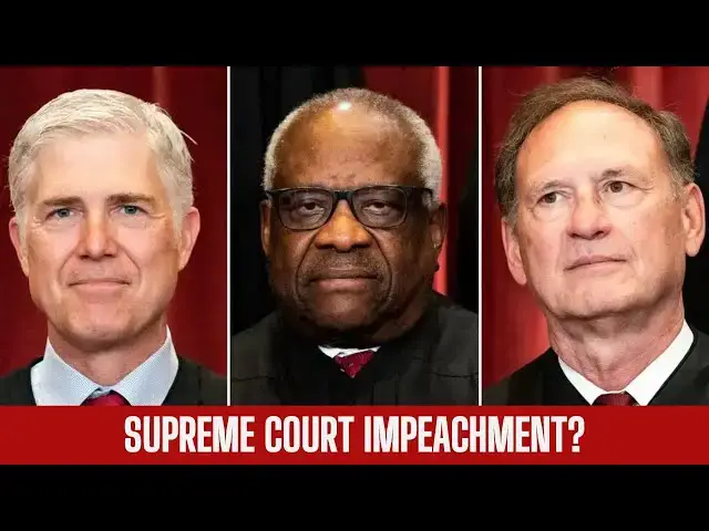 Video thumbnail for Supreme Court Impeachment? - 'Aggressive Action' Being Taken