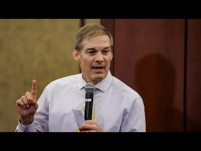 Video thumbnail for Jim Jordan Makes Blockbuster Announcement - He's Doing It Today