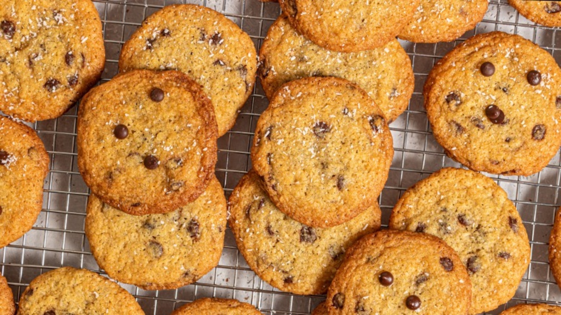 Video thumbnail for Chewy Coconut Chocolate Chip Cookies Recipe