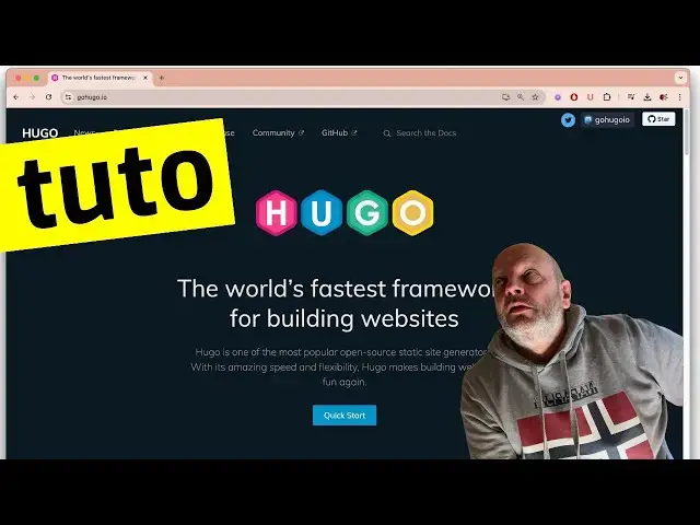 'Video thumbnail for ✅ Hugo CMS 🚀 Démarrage Rapide ❌ Wordpress'