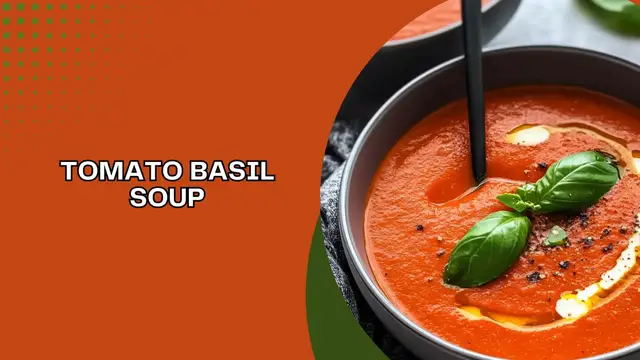 Video thumbnail for Tomato Basil Soup