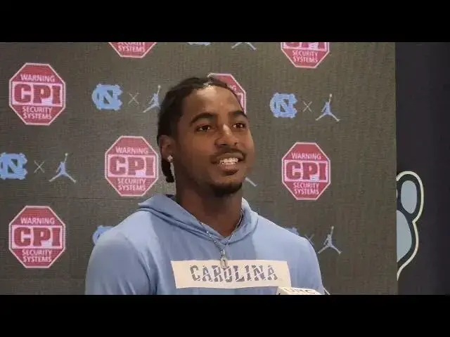 'Video thumbnail for #UNC press conference wide receiver Alex Taylor and linebacker Andrew Simpson'