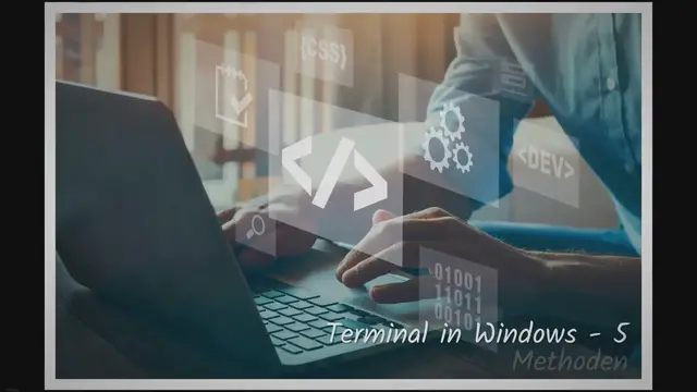 Video thumbnail for Terminal in Windows – 5 Methoden