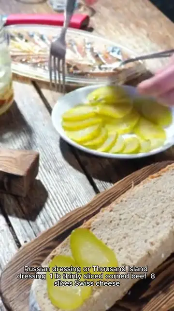 Video thumbnail for reuben sandwich recipe