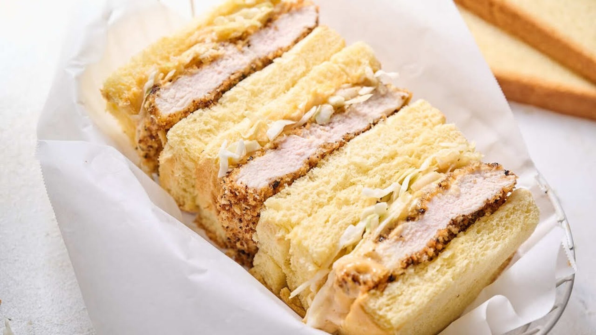 Video thumbnail for Baked Chicken Katsu Sandwich Recipe