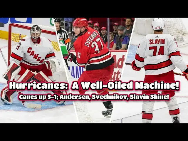 'Video thumbnail for Hurricanes Blitz Capitals: Racking Up a 3-1 Series Advantage!'