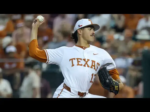 'Video thumbnail for Ruger Riojas 2025 College Baseball Highlights! | Texas Longhorns'