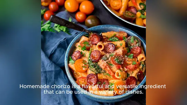 Video thumbnail for chorizo recipe