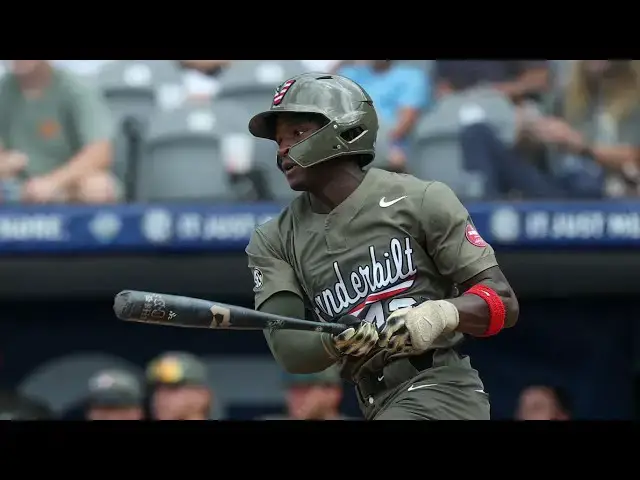'Video thumbnail for RJ Austin 2025 College Baseball Highlights! | Vanderbilt Commodores'