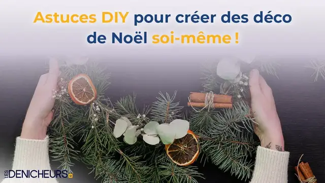 Video thumbnail for 🎄 Astuces DIY pour créer des décos de Noël soi-même !