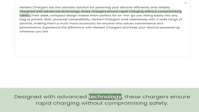 Video thumbnail for Designed with advanced technology, these chargers ensure rapid charging without compromising safety. Their sleek, compact design makes them perfect for on-the-go use, fitting easily into any bag or pocket. With universal compatibility, He