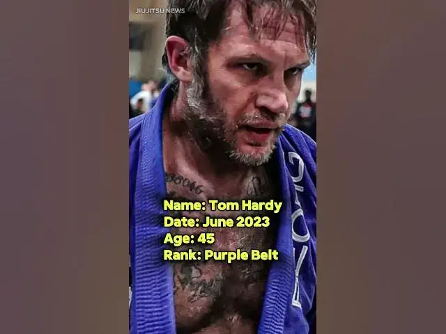 Video thumbnail for Tom Hardy Purple Belt | JiuJitsu News