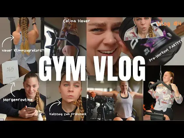 Video thumbnail for GYM VLOG:  Oberkörpertraining + Morgenroutine