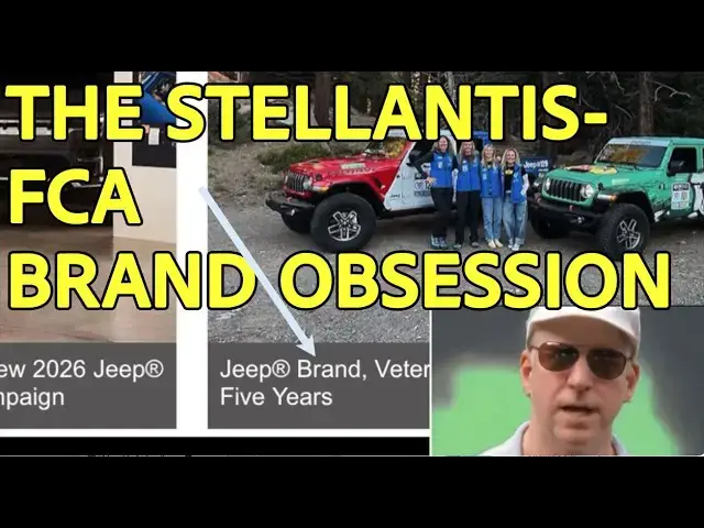 'Video thumbnail for The Stellantis/FCA/Mopar brand obsession! Trying to make everything iconic but just a brand?'