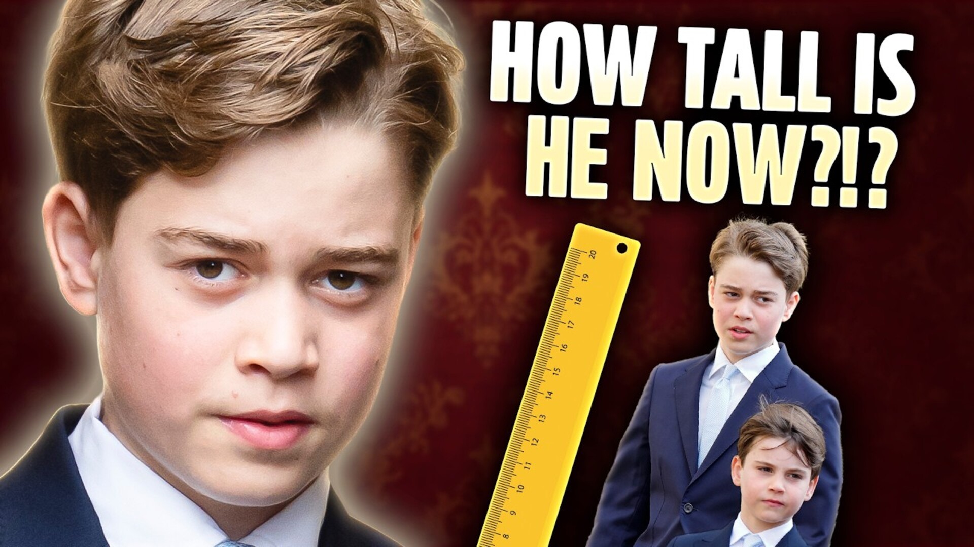 Video thumbnail for People Can't Stop Talking About Prince George's Height