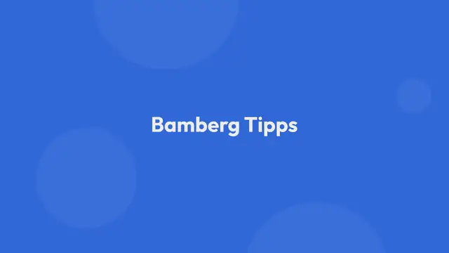 Video thumbnail for Bamberg Tipps Erlebt das besondere Flair der Stadt des Bieres