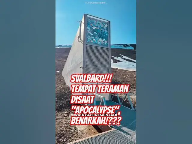 'Video thumbnail for Tempat Teraman untuk Benih Tanaman #svalbard #globals eed #farming #seeds #savetheworld #norway'