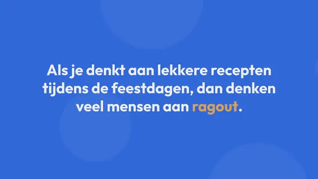 Video thumbnail for Ragout maken