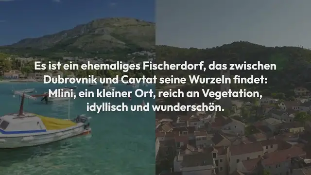 Video thumbnail for Entzückendes Mlini Kroatiens geheime Perle