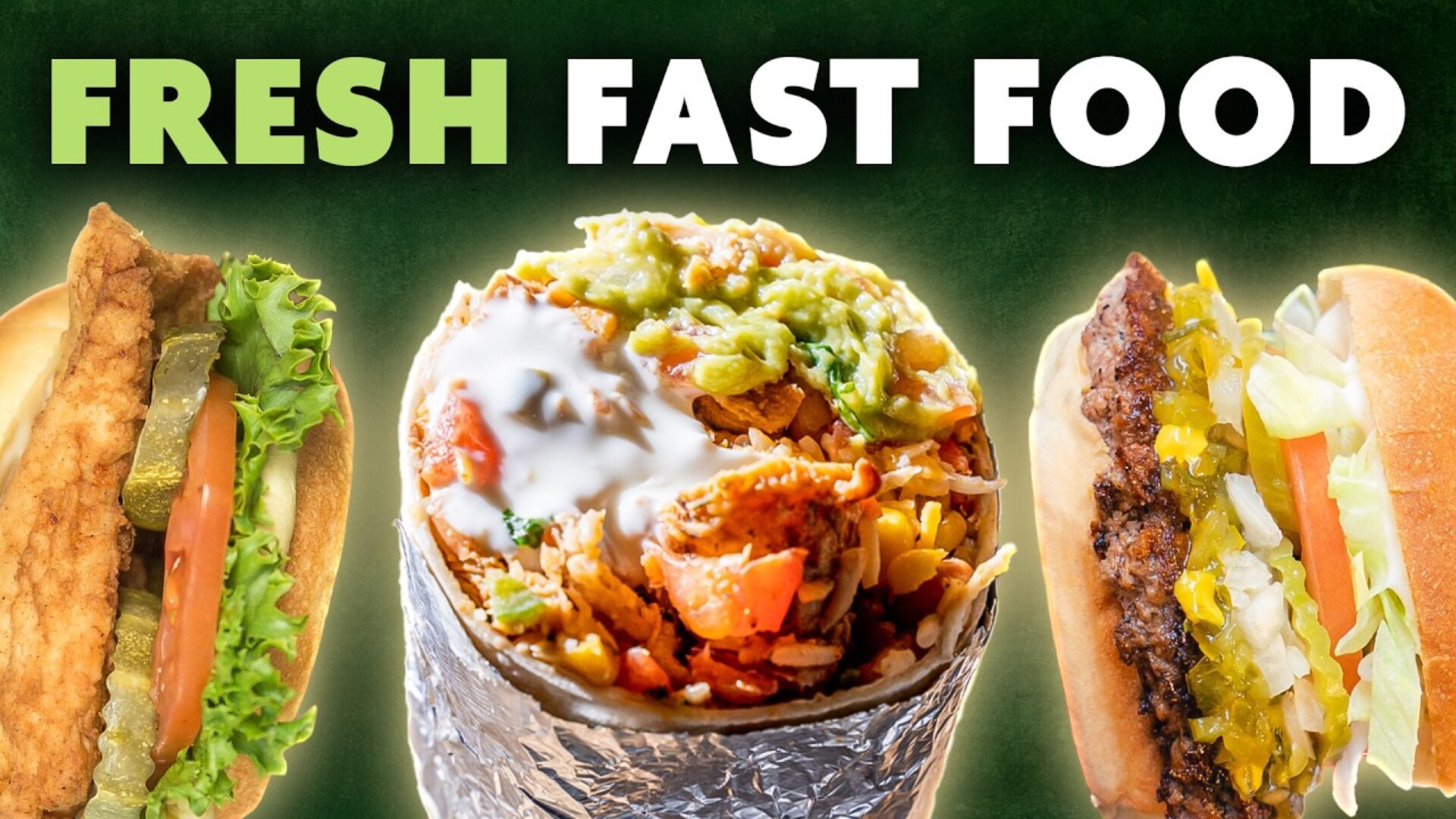Video thumbnail for Fast Food Chains That Make Items Fresh, Not Frozen