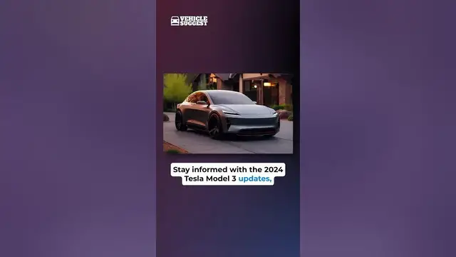 'Video thumbnail for 2024 Tesla Model 3 Update: Everything You Should Know About Redesign and Innovations'