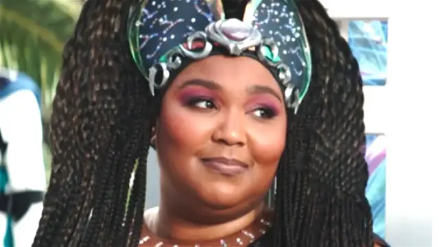'Video thumbnail for Lizzo's Mandalorian Outfit Meant More Than You Realized'