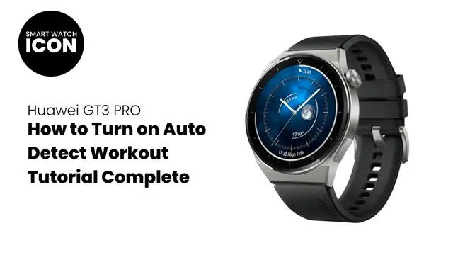 'Video thumbnail for Huawei GT3 Pro How to set up auto detection workout tutorial '