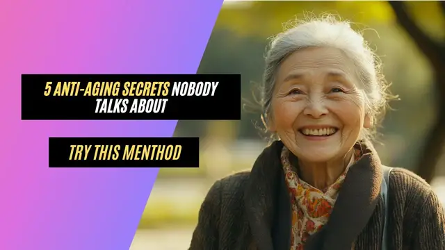 'Video thumbnail for 5 Longevity Secrets To Stay Healthy And Full Of Energy At 70+ ｜ Senior Health TIPS'