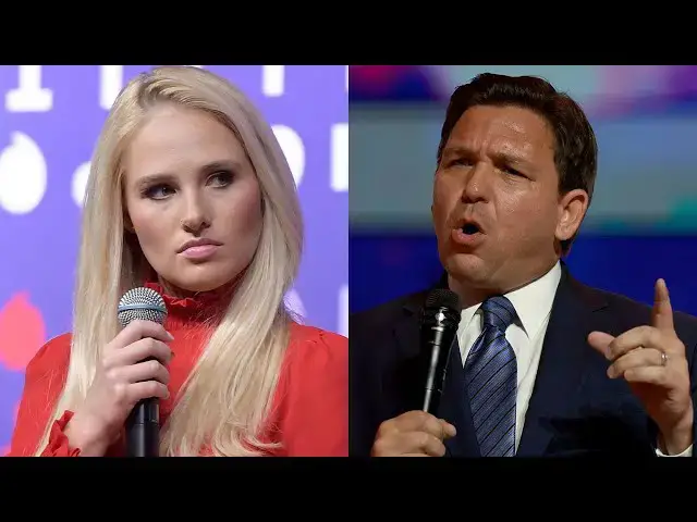 Video thumbnail for Tomi Lahren Puts Ron DeSantis' Feet To The Fire - Stunning Reason He Is Taking On Trump