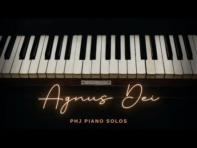Video thumbnail for Agnus Dei: A Touching Melody | PHJ Piano Solos [LIVE]