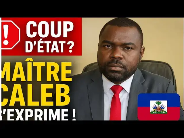 'Video thumbnail for Coup d’État ? Maître Caleb Jean-Baptiste brise le silence et dénonce la mauvaise gouvernance'