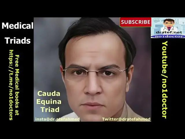Video thumbnail for Cauda Equina Triad/Medical Triads /Medical Mnemonics/#shorts/Medical students/Frcs/Usmle/Mrcs/dratef