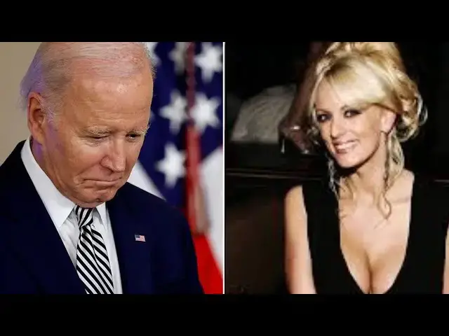 Video thumbnail for Trump Attorney Shocks World - Links Biden DOJ To Stormy Daniels Case