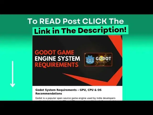 Video thumbnail for Godot System Requirements – GPU, CPU & OS Recommendations