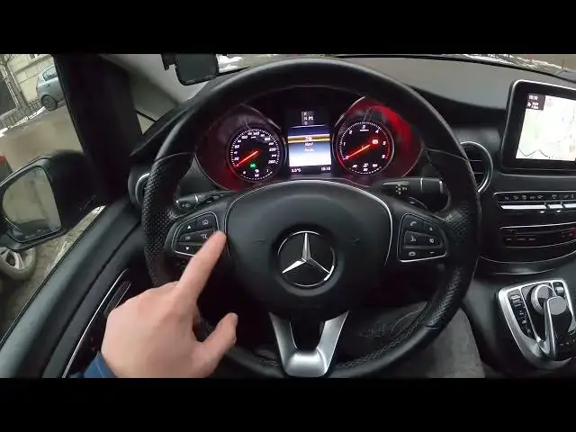 'Video thumbnail for How to Enter Radio Display on Speedometer Display in Mercedes V Class W447 (2014 - now)'
