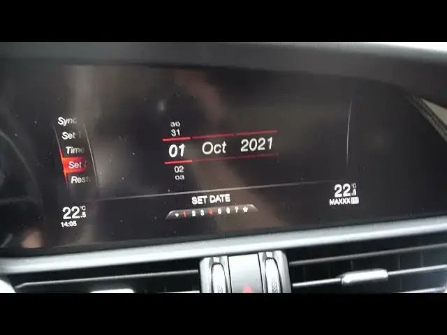 'Video thumbnail for How to Set Up Date and Time Settings in Alfa Romeo Giulia - Change Date and Time'