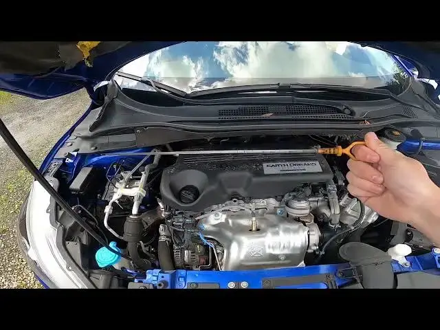 'Video thumbnail for Where is Engine Oil Level Dipstick in Honda HR-V II ( 2015 – 2021 ) | Measure Engine Oil Level'