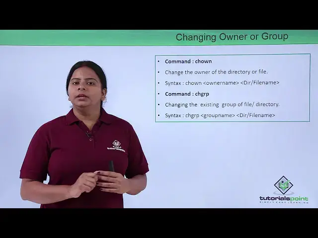 Video thumbnail for Linux - Change owner or group of file