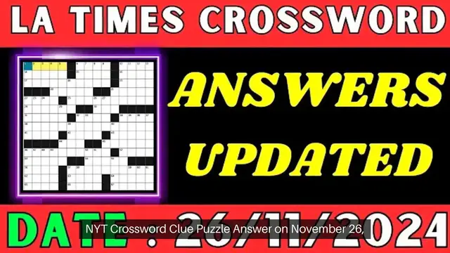 Video thumbnail for Completed without manual input, as an online form … or a description of this puzzle’s shaded squares NYT Crossword Clue