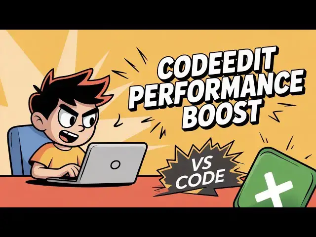Video thumbnail for CodeEdit FREE Native Mac Code Editor DESTROYS VS Code & XCode Performance! 🔥