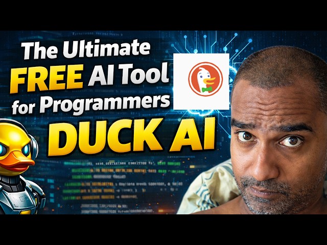 Video thumbnail for The Ultimate Free AI Tool for programmers Duck AI