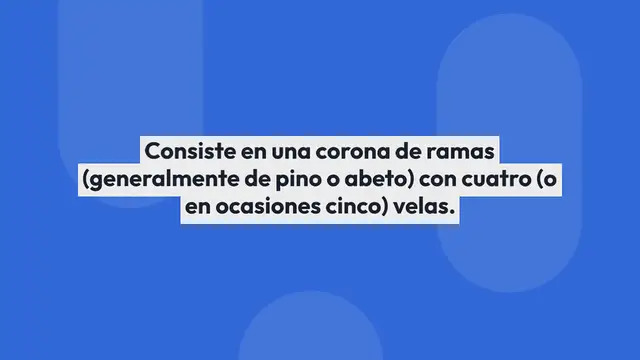 Video thumbnail for Corona de Adviento para colorear