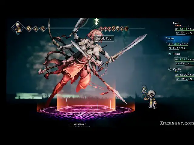 Video thumbnail for Octopath Traveler WARBRINGER Winnehild Job BLIND almost died 4k Steam PC Patience Saving Grace