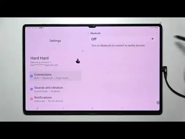 'Video thumbnail for Samsung Galaxy Tab S8 Ultra - How To Connect Bluetooth Devices'