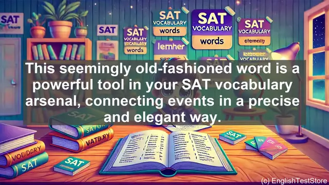 Video thumbnail for 5000 Must Know SAT Vocabulary - Mastering 'Whereupon': Boost Your SAT Vocabulary