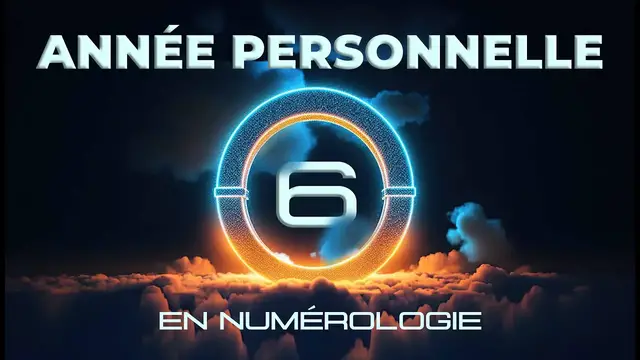 Video thumbnail for 📅 ANNÉE PERSONNELLE 6 EN NUMÉROLOGIE