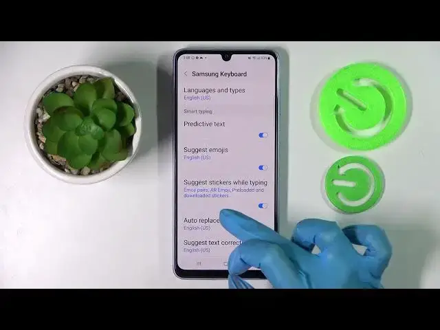 'Video thumbnail for How to Enter Text Correction Options in Samsung Galaxy A33 - Manage Typing Options'