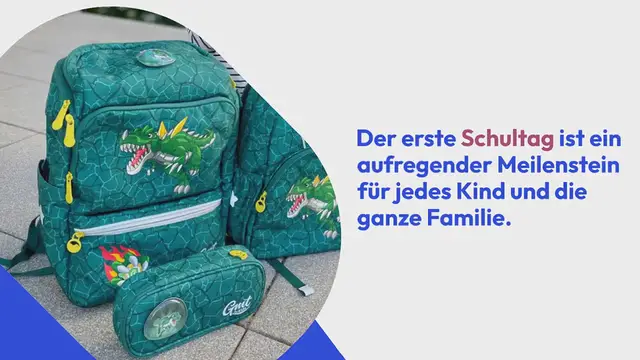 Video thumbnail for Federleicht zur Schule – Die ergonomischen Schulranzen von GMT for Kids